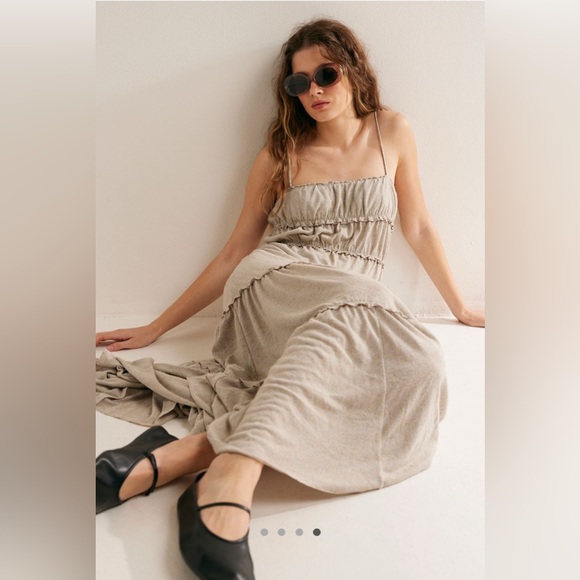 NWT Free People Free-est Brooke Maxi Dress - Picture 4 of 5